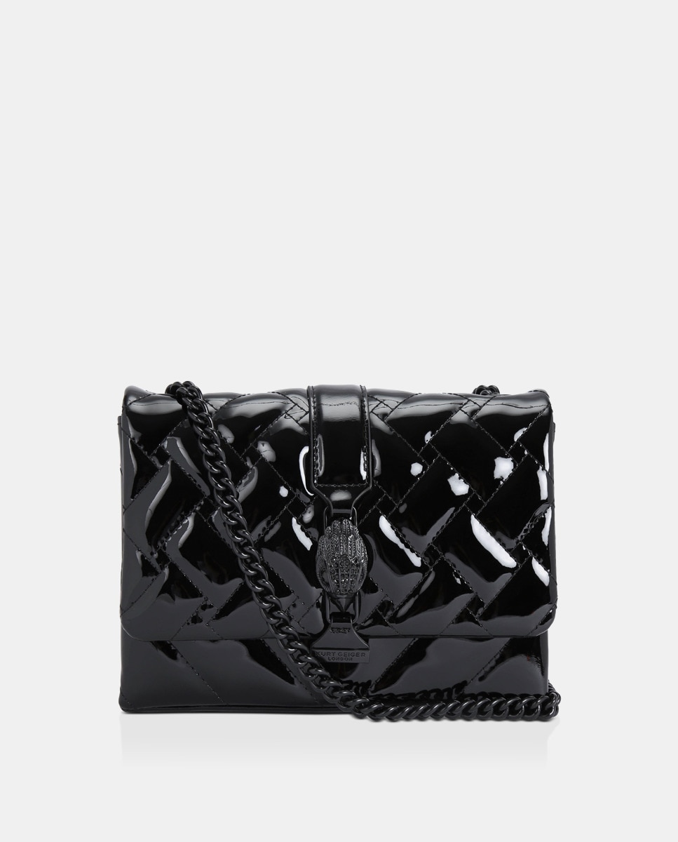 Sac à bandoulière moyen Hampton avec applique de la marque