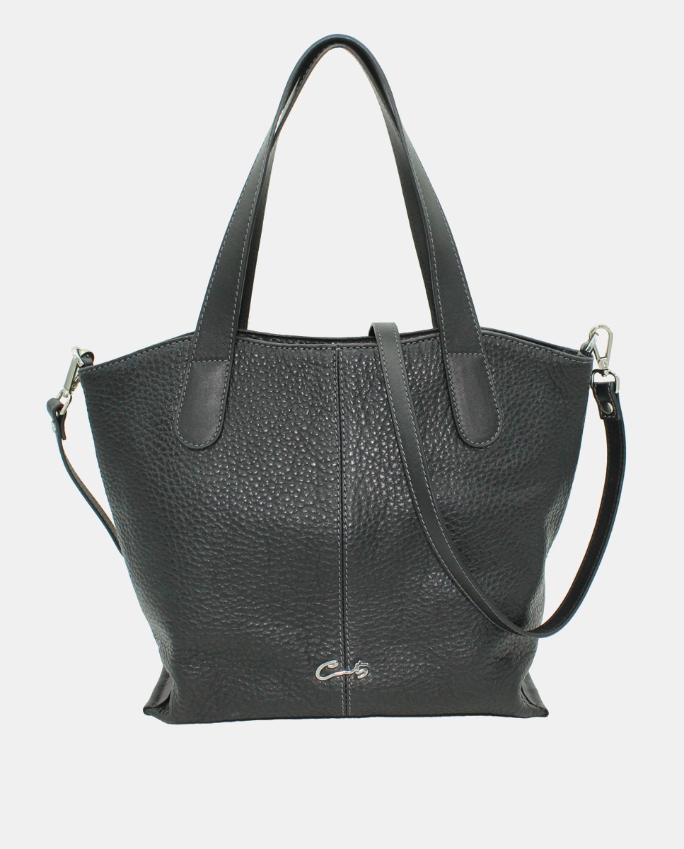 Sac cabas avec applique Cats