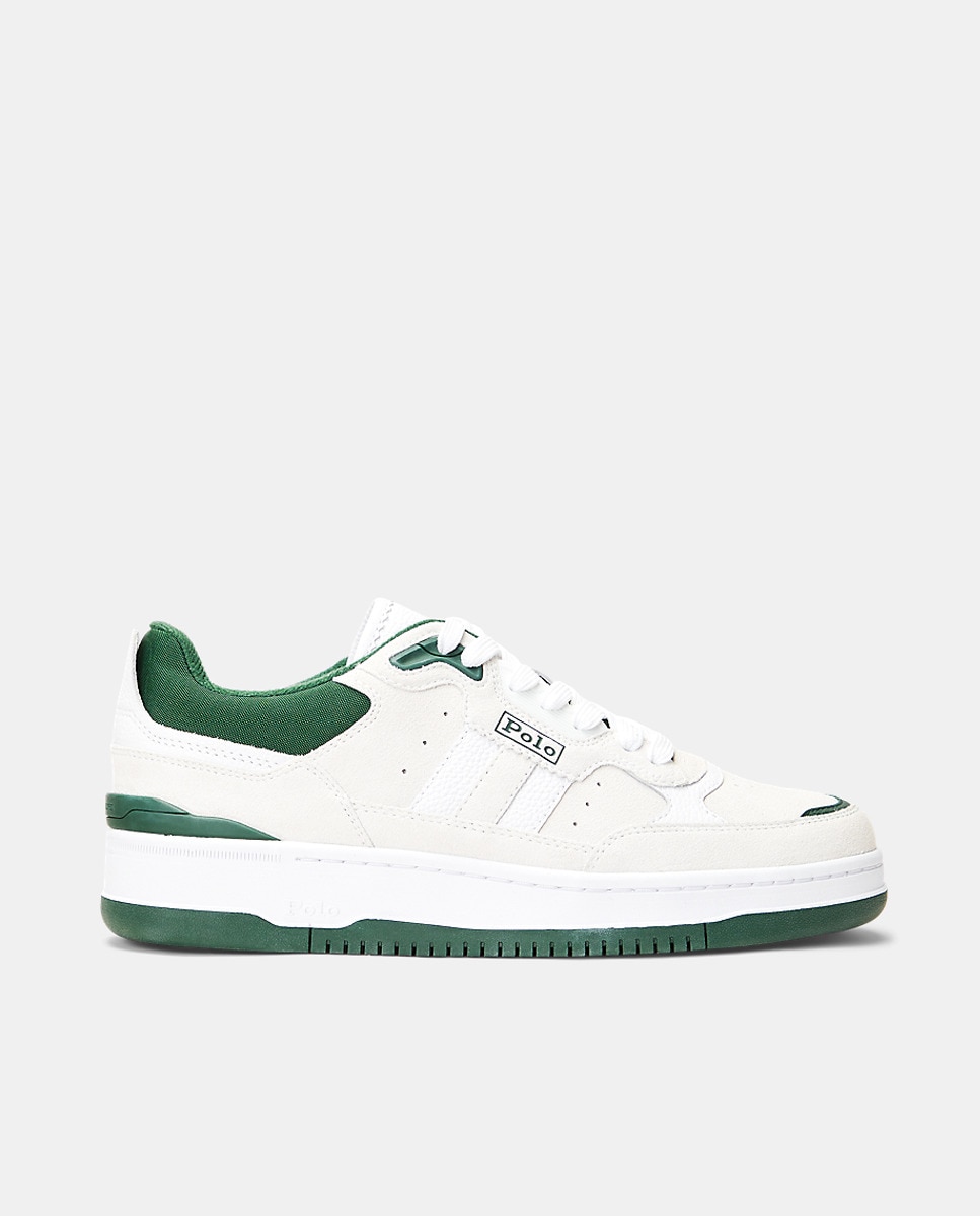 Chaussures Master Court style baskets basses avec logo