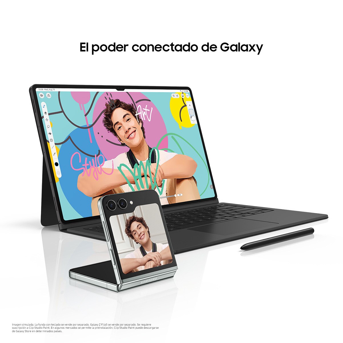 Tablet Samsung Galaxy Tab S9+ 12 GB + 512 GB Wi-Fi Gris Grafito-8