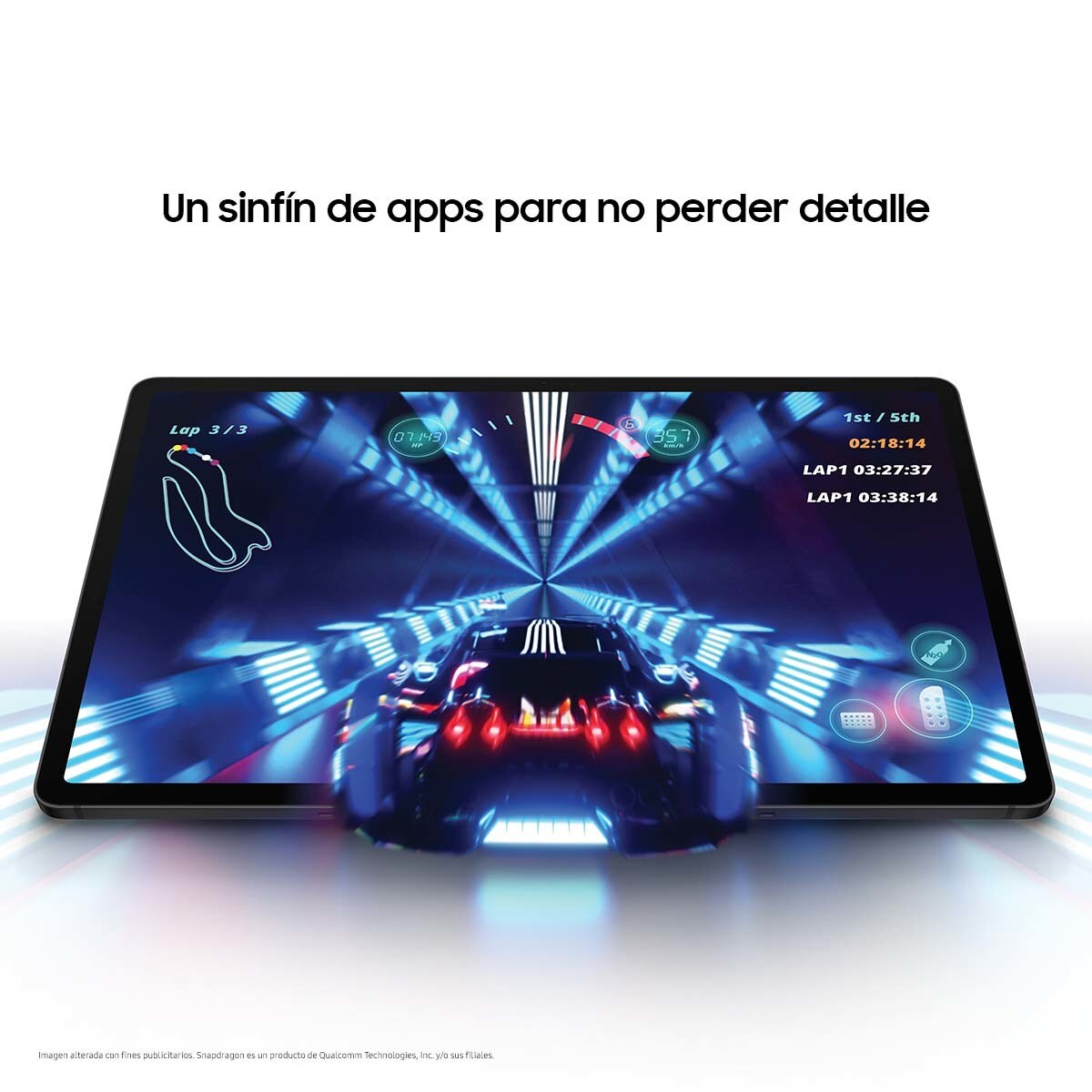 Tablet Samsung Galaxy Tab S9+ 12 GB + 512 GB Wi-Fi Gris Grafito-4