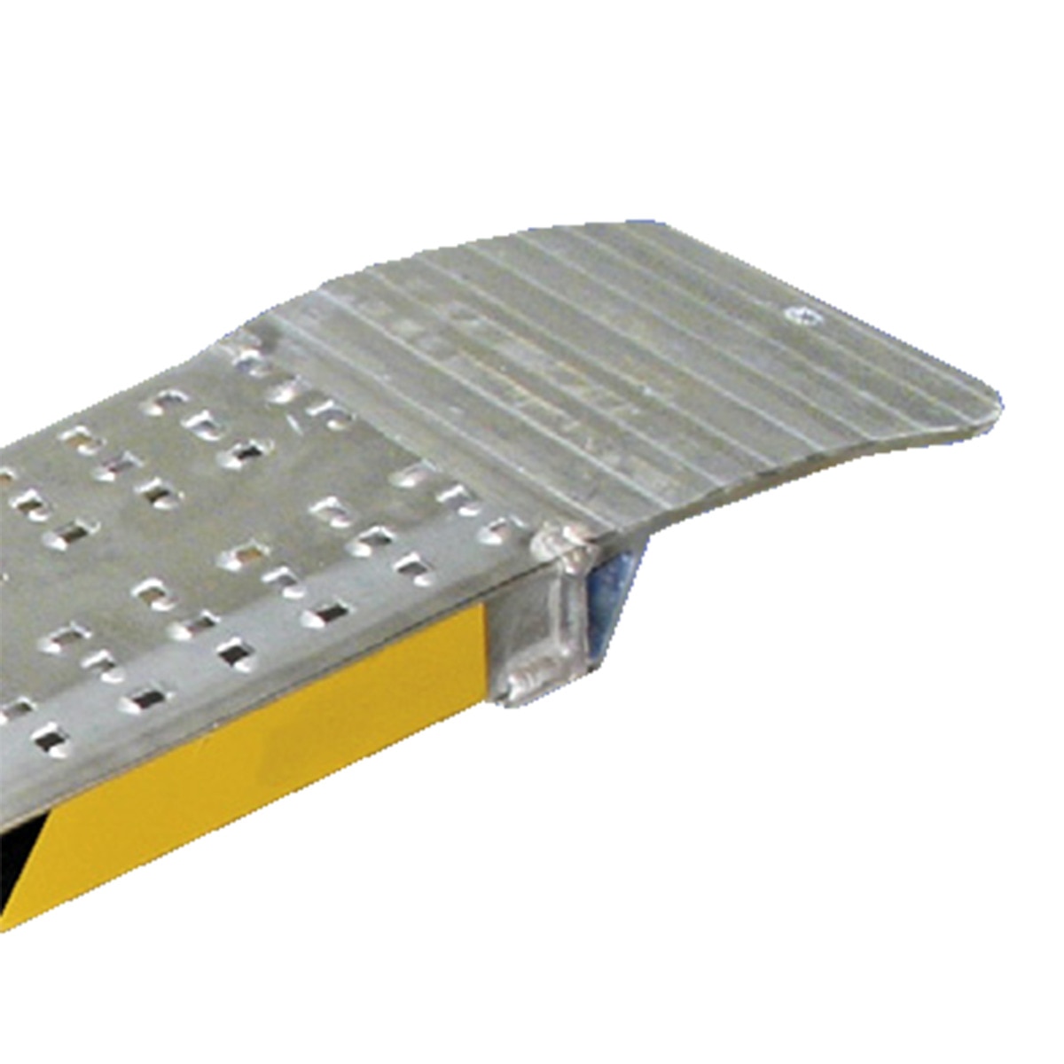 Rampa de Alumínio Ultraligeira Fixa - 3 m x 20 cm Alumínio/Amarelo-2