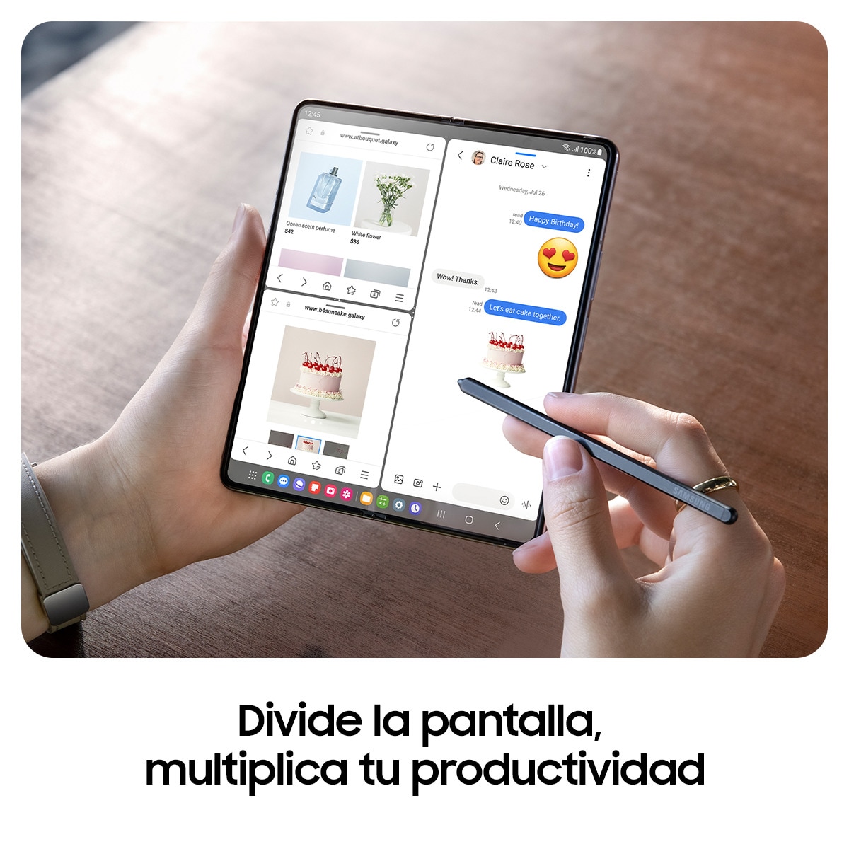 Samsung Galaxy Z Fold5 12 GB + 256 GB  móvil libre Negro-3