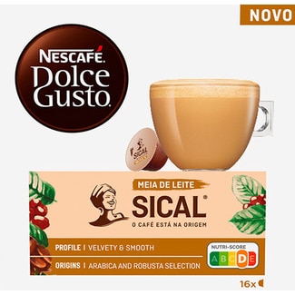 Sical Meia de Leite 16 cápsulas - Nescafé Dolce Gusto