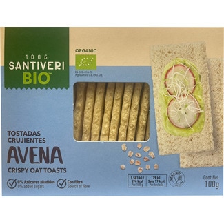 Tostas de Aveia Bio embalagem 100 g - Santiveri