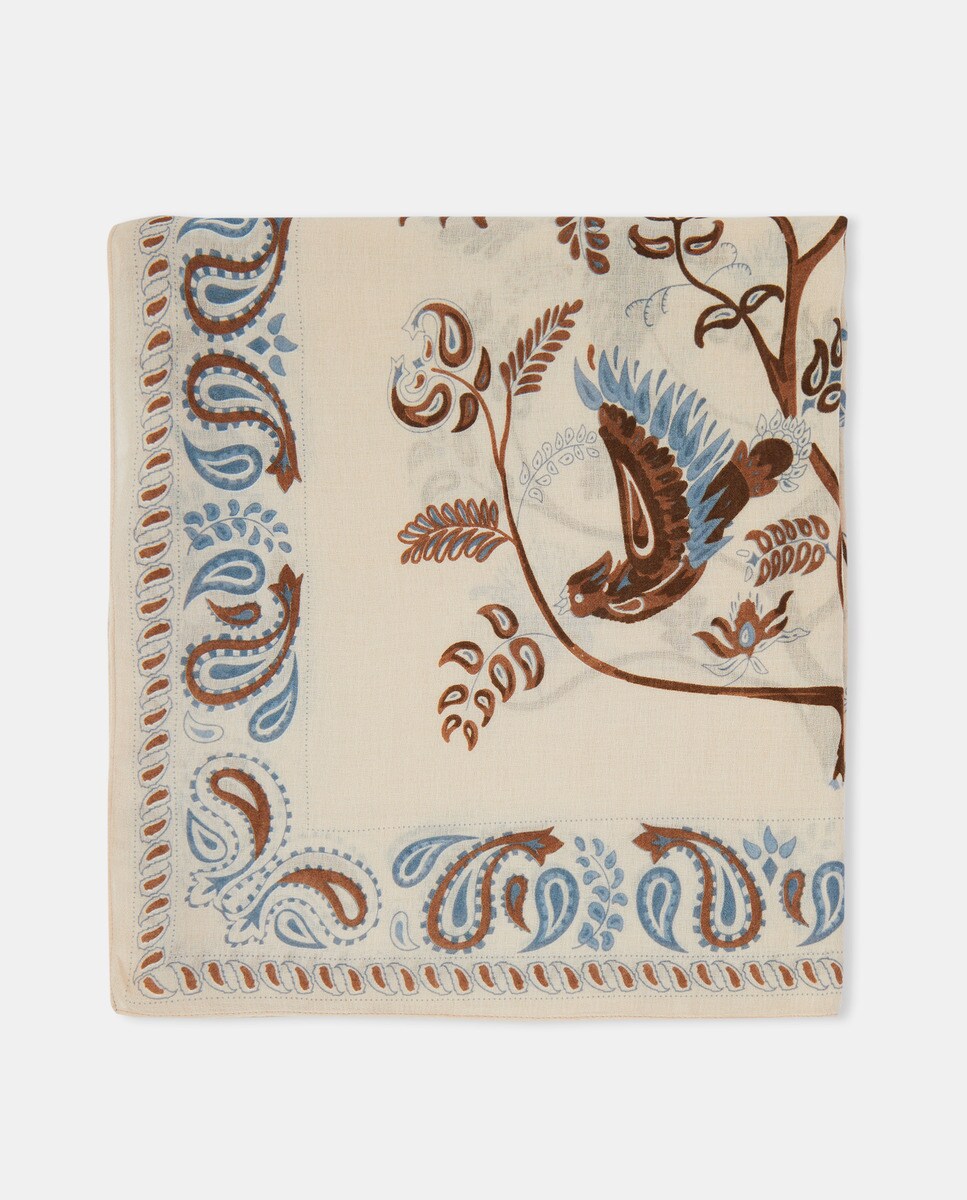 Foulard imprimé floral