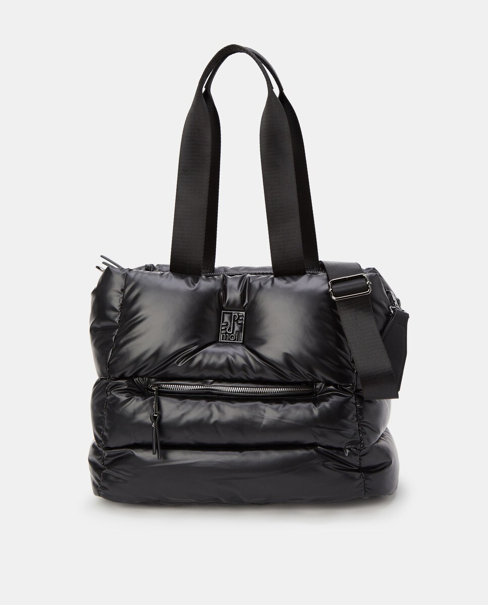 Sac cabas matelassé avec bandoulière amovible