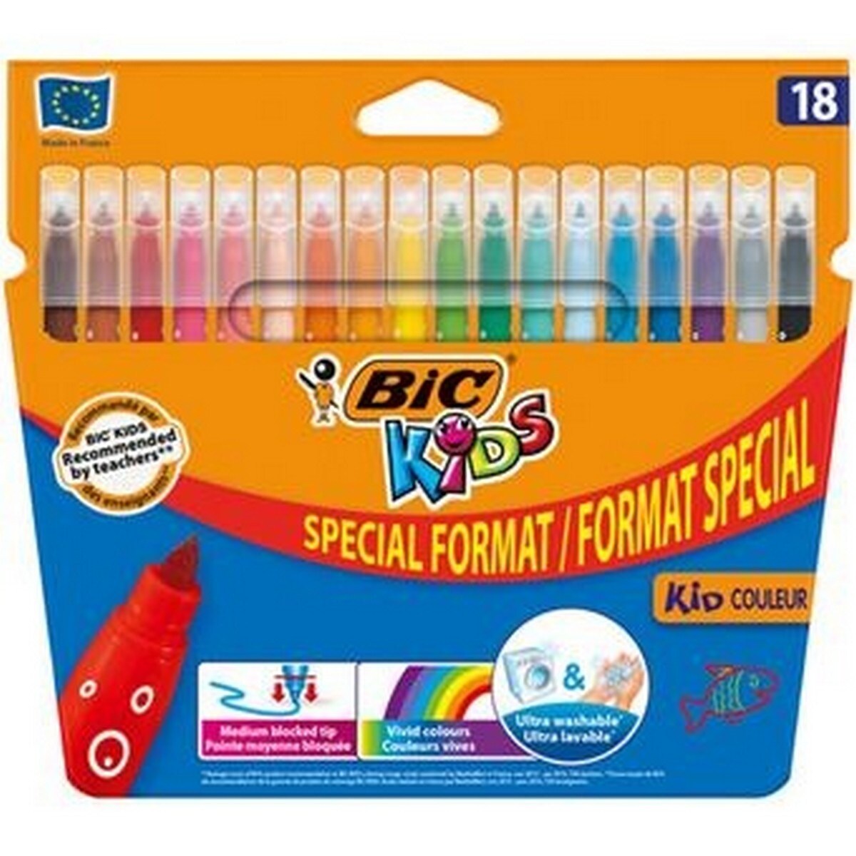 Canetas de Feltro Kids 18 Unidades BIC 1