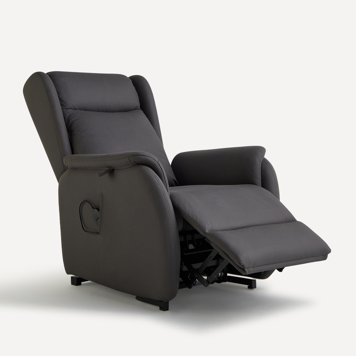 Poltrona Relax Elétrica com Power Lift Arkansas Cinzento-4