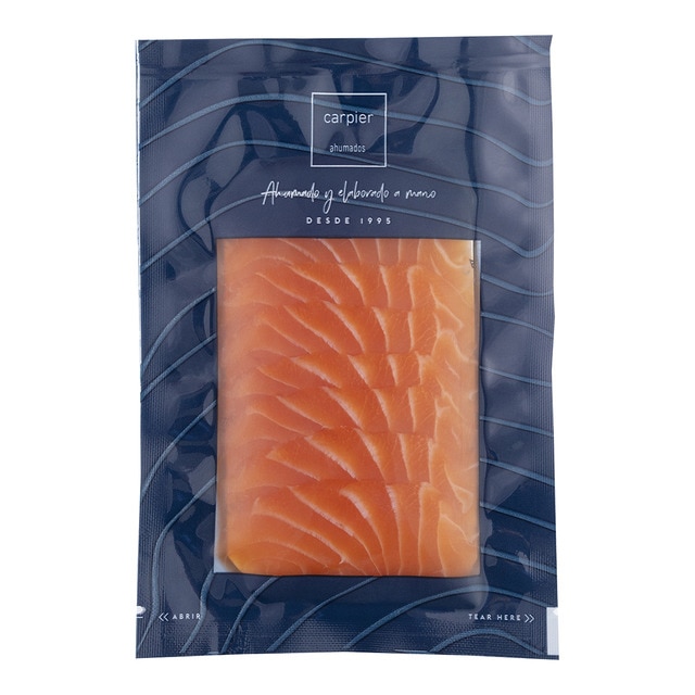 Imagen 0 de Salmón ahumado precortado Carpier