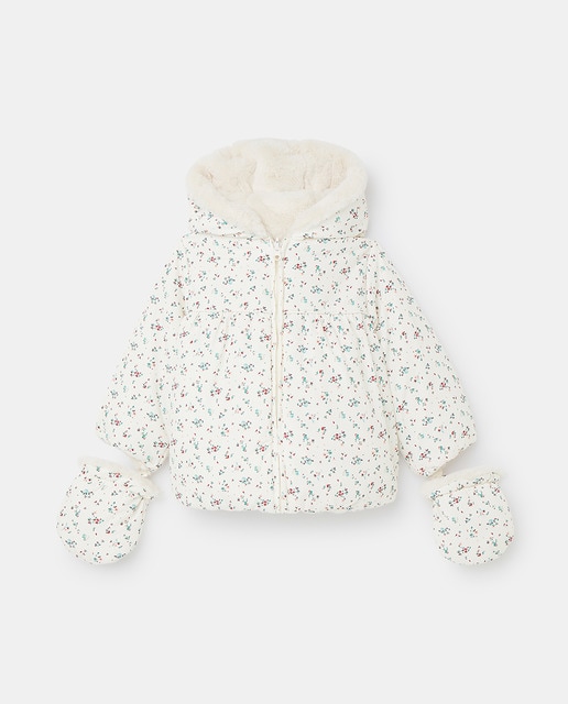Imagen 0 de Parka de bebe niña nailon reversible