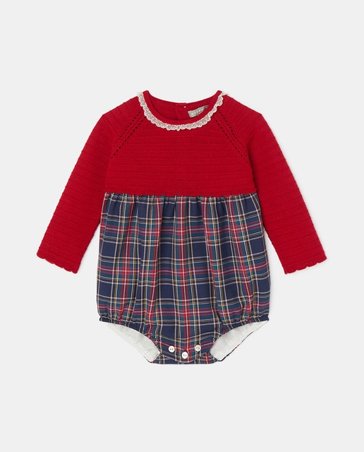 Imagen 0 de Ranita de bebé niña con cuadro escocés