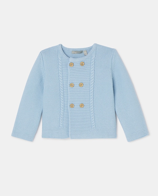 Imagen 0 de Chaqueta de punto de bebé con botones