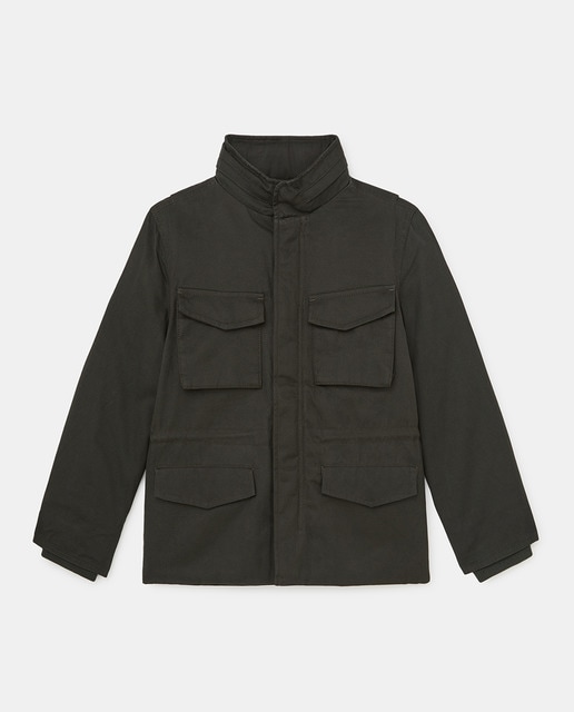 Imagen 0 de Parka encerada de niño de estilo militar