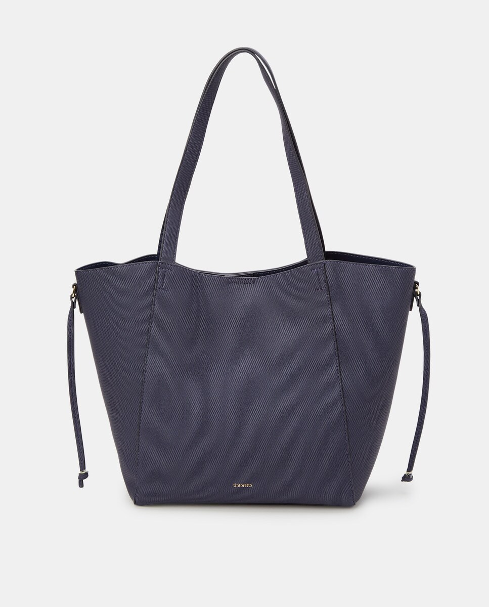 Sac cabas moyen uni avec logo