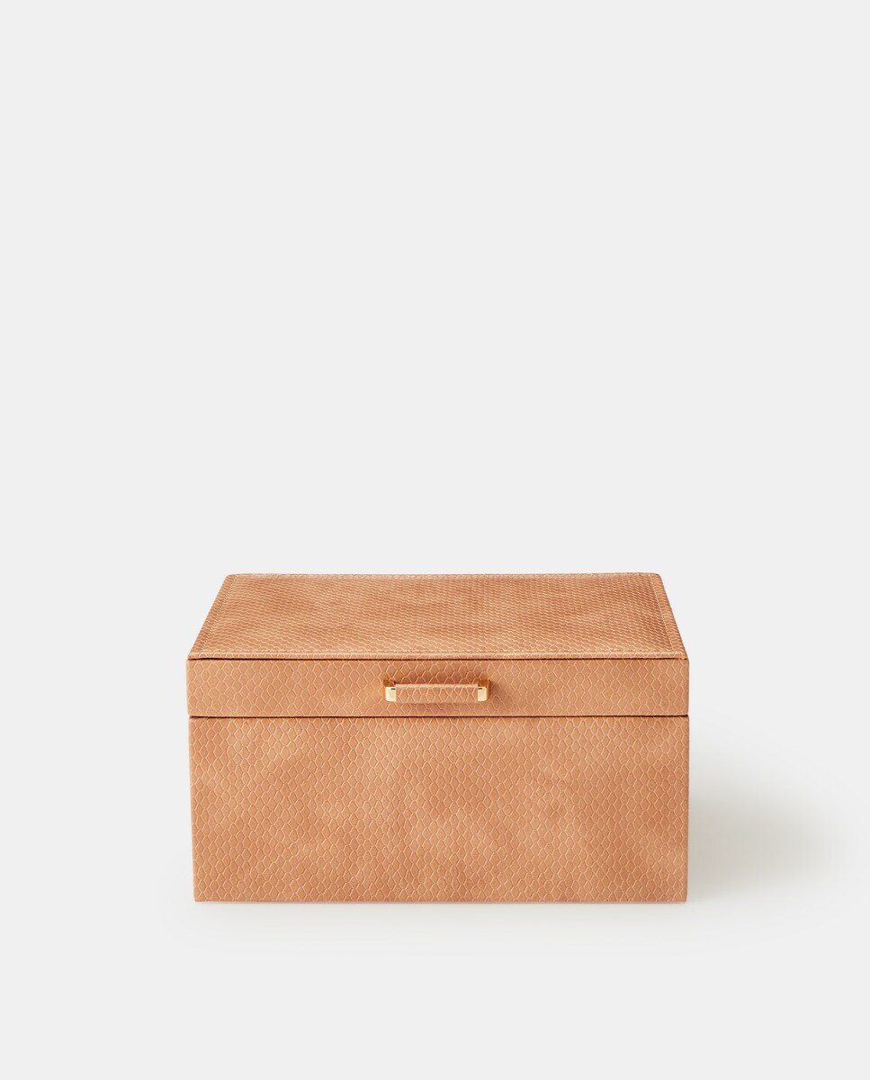 Petit coffret à bijoux tressé