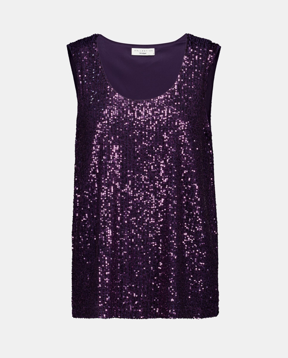 Tshirt fantaisie à sequins