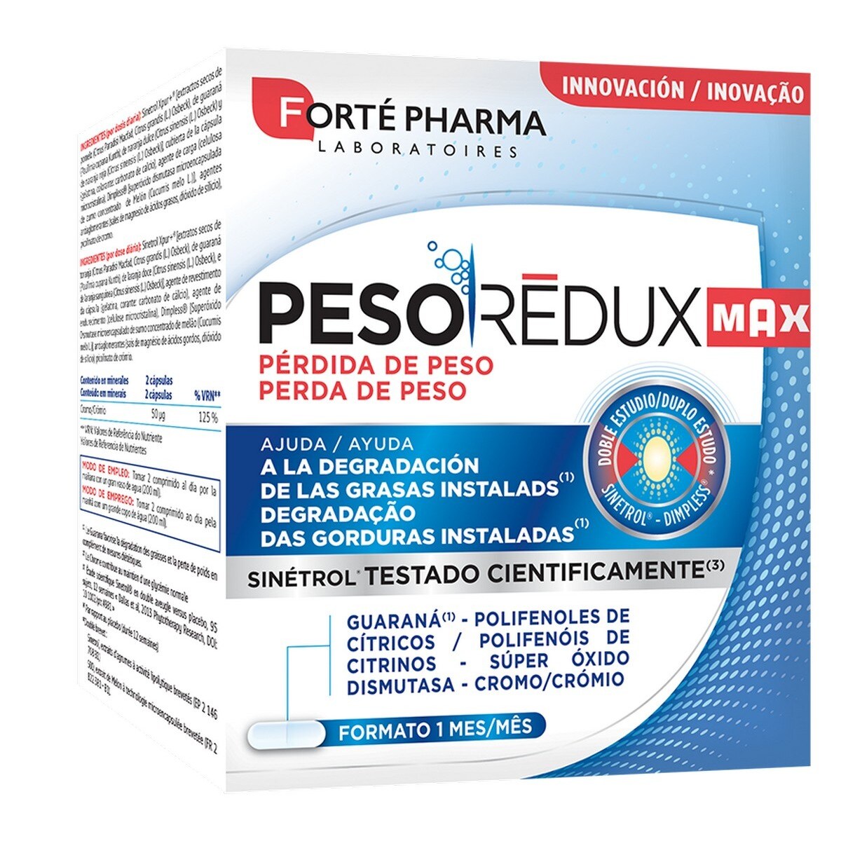 Suplemento Alimentar Peso Redux Max - 56 Cápsulas 1