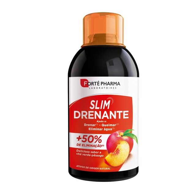 Imagem 0 de Suplemento Alimentar Slim Drenante Chá Verde/Pêssego - 500 ml
