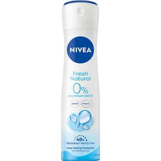 desodorante Fresh Natural 0% aluminio 48h unisex spray 150 ml - Nivea