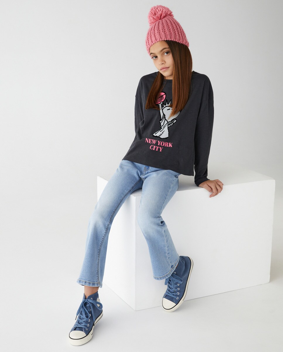 Tshirt manches longues licence Snoopy