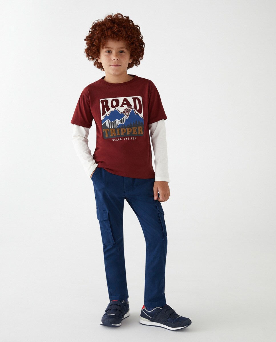 Pantalon jogger cargo