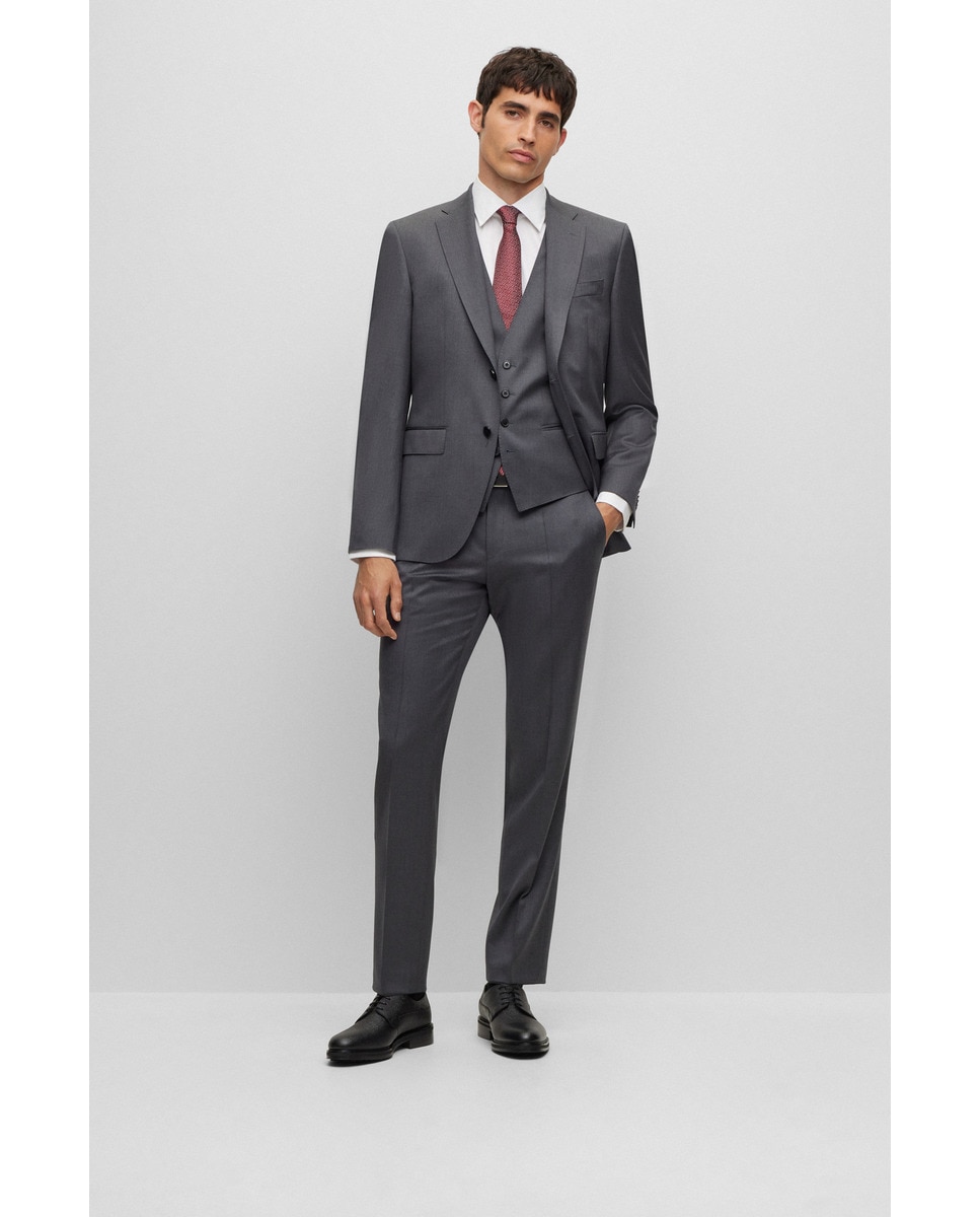Camisa Regular Fit Fácil de Engomar em Popelina de Algodão Branco-6