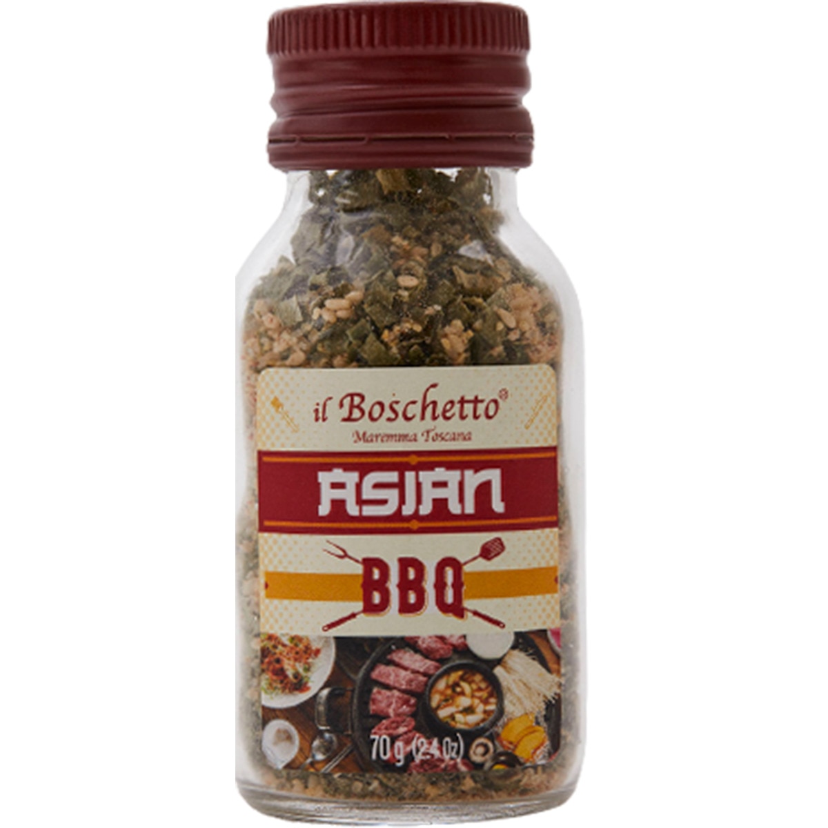Mistura BBQ Asiática frasco 70 g