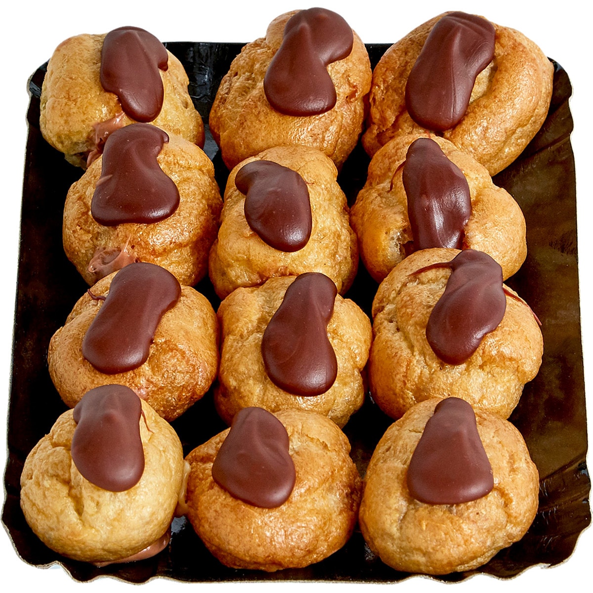 Pastel com Chocolate Peso Aproximado unidade 20 g