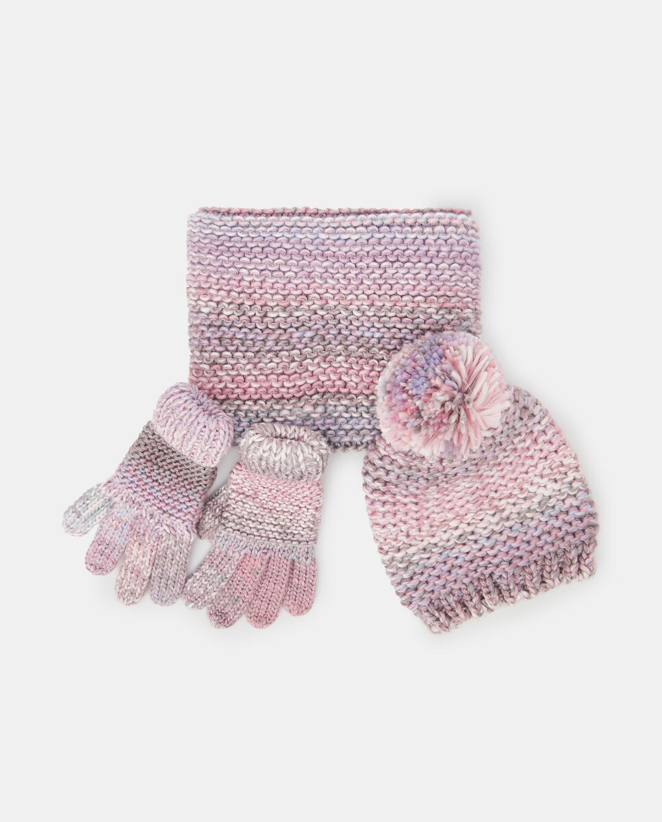 Lot de trois pièces en fil tressé pour