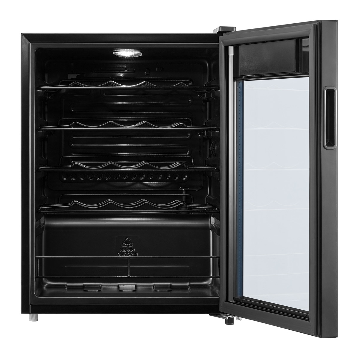 Garrafeira Midea MDRW111FGG22 e Capacidade de 24 Garrafas Standard - Preto Preto-3