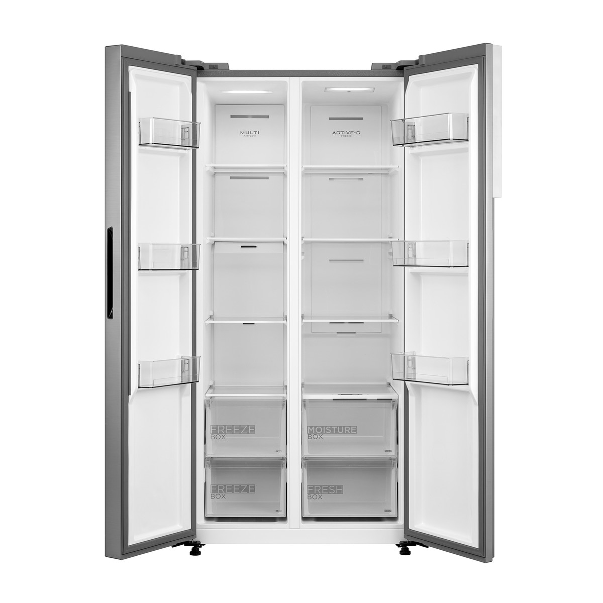 Frigorífico americano Midea Total No Frost - MDRS619FIE46 Inox-3