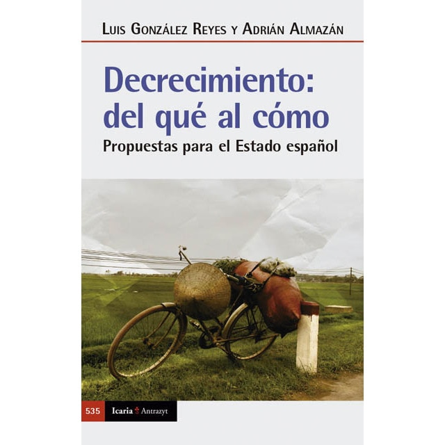 Decrecimiento: del qué al cómo: Propuestas para el Estado español (Capa mole com abas) 1