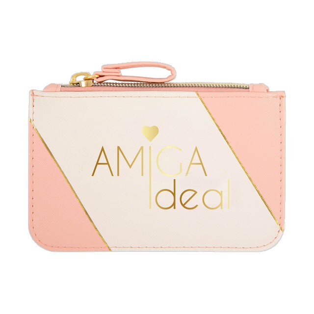 Imagen 0 de Portatodo pequeño con cremallera Amiga Ideal Draeger rosa