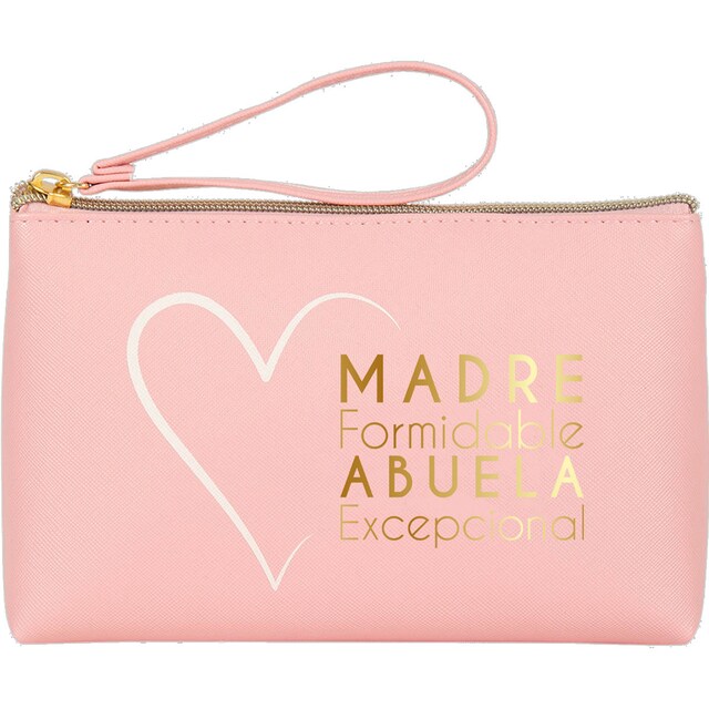 Imagen 0 de Portatodo grande con cremallera Madre Formidable Draeger rosa