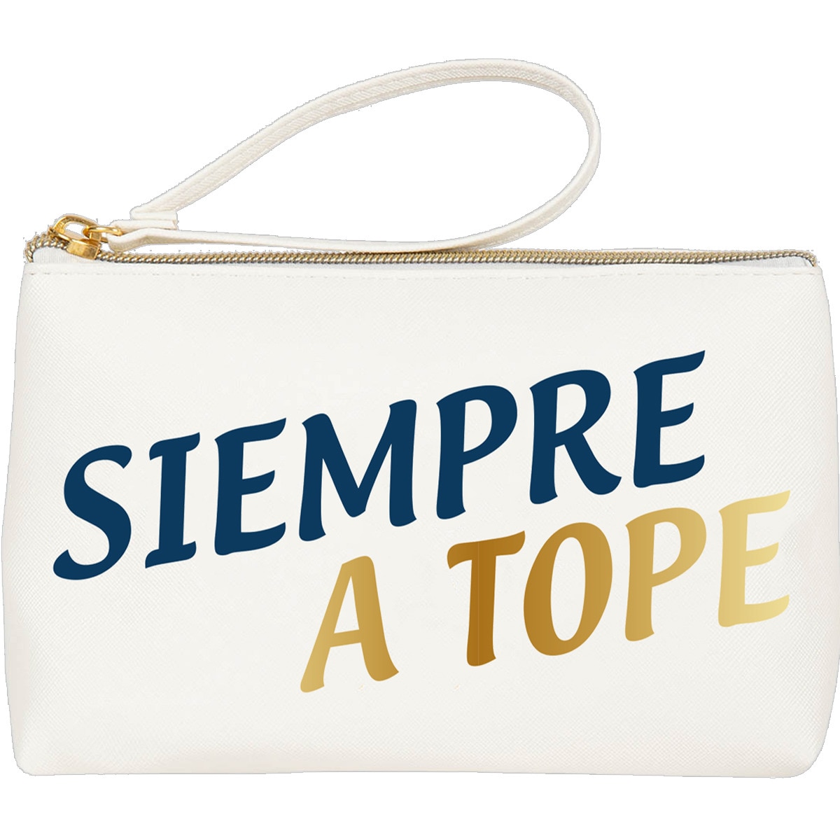 Imagen 0 de Portatodo grande con cremallera Siempre a Tope Draeger blanco