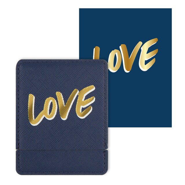 Imagen 0 de Tarjeta espejo Love Draeger azul oscuro