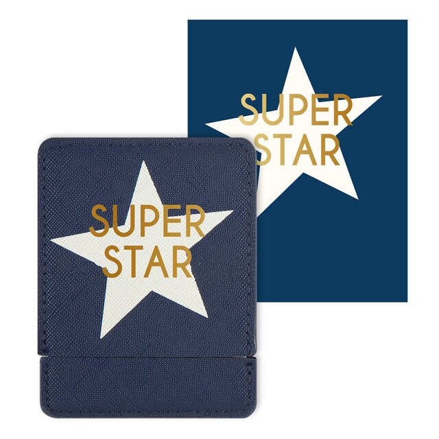 Imagen 0 de Tarjeta espejo Súper Star Draeger azul oscuro