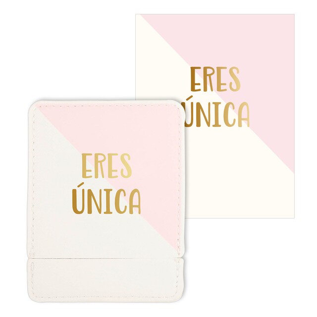 Imagen 0 de Tarjeta espejo Eres única Draeger blanco y rosa