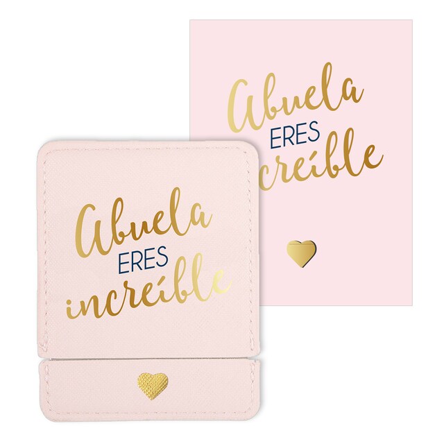 Imagen 0 de Tarjeta espejo Abuela eres increíble Draeger rosa