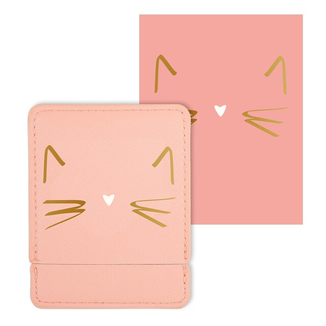 Imagen 0 de Tarjeta espejo gato Draeger rosa