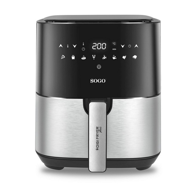 Imagem 0 de Fritadeira Air Fryer Sogo FRE-SS-10830 sem Óleo de 1450 W e Capacidade de 5 Litros - Preto