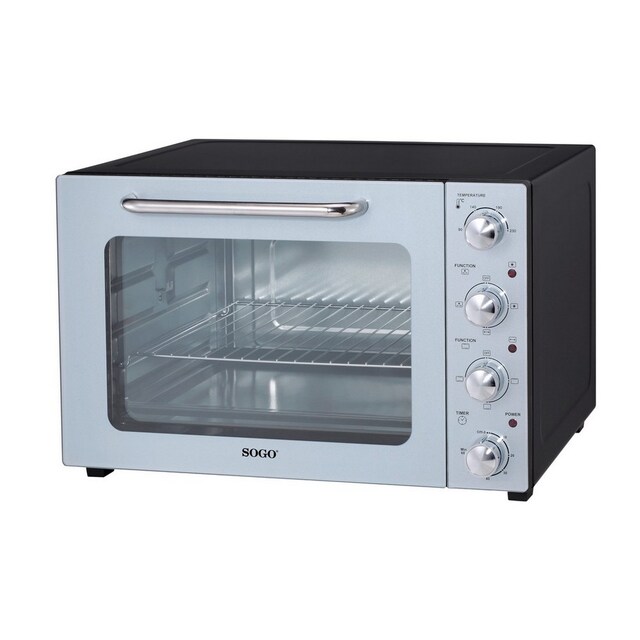 Imagem 0 de Forno Mini Elétrico Sogo HOR-SS-10545 de 1800 W e Capacidade de 48 Litros - Cinzento