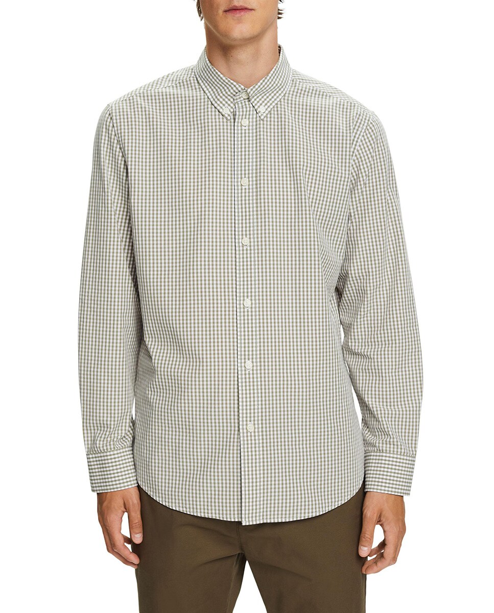 Chemise à carreaux vichy regular fit