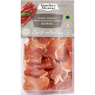 Presunto Serrano Grande Seleção Duroc Fatias Finas unidade 90 g - Sanchez Alcaraz