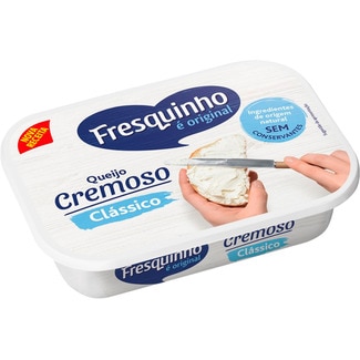 Queijo Fresco Natural para Barrar embalagem 125 g - Fresquinho