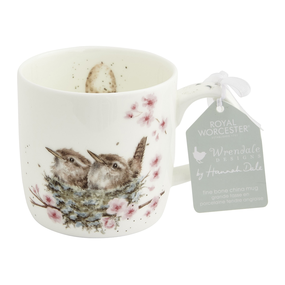 Caneca Pássaros Wrendale Designs Multicolor-3