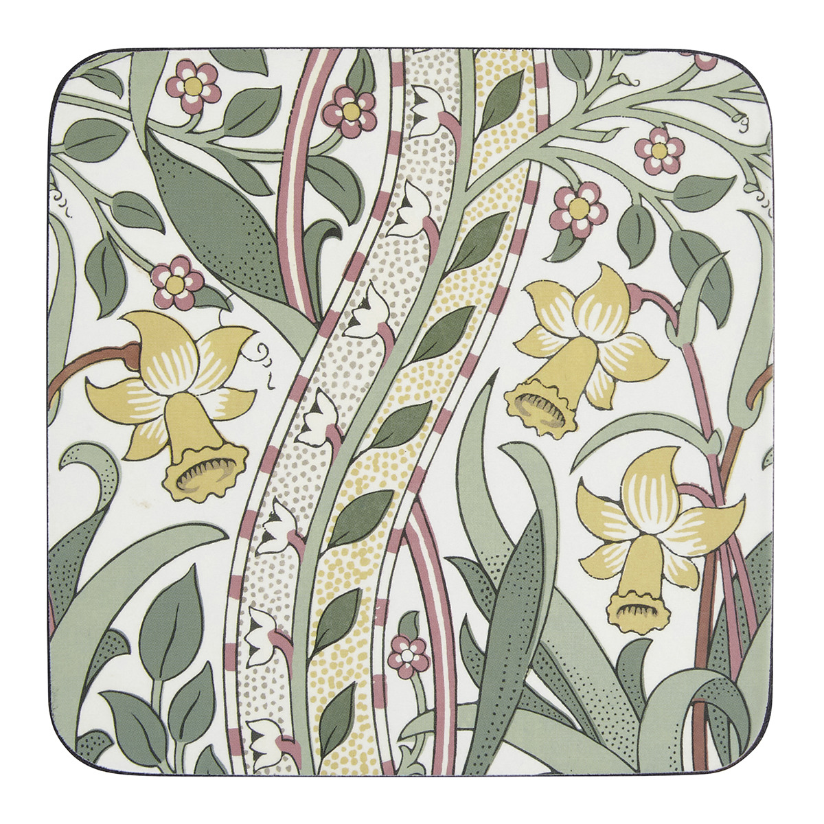 Conjunto de 6 Bases de Copo Morris & Co Multicolor-2
