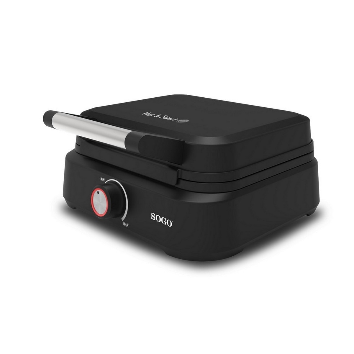 Máquina de Waffles Sogo WAF-SS-7235 de 1500 W - Preto Preto-4
