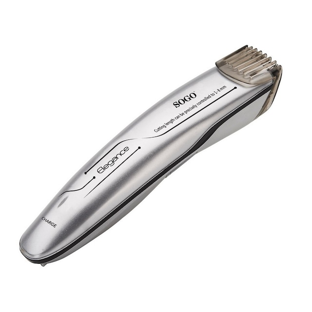 Imagem 0 de Aparador de Cabelo Sogo CPE-SS-3455-S Recarregável - Prateado